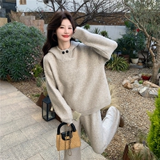现货新款2B114-2189-155-K245套装毛衣两件套，女装针织衫/毛衣，2B114