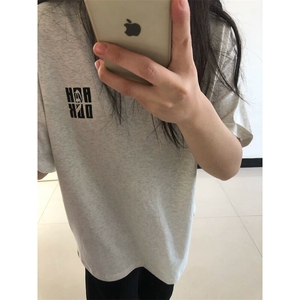 万针全刺绣工艺抖音得物高品质260克重磅纯棉双纱美式高街短袖T恤图片