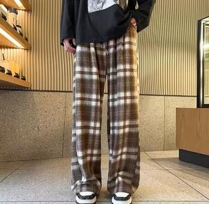加绒日系大码休闲裤暗黑阔腿裤汉服七分裤工装裤中性潮 P52图片