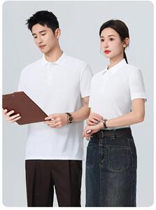 2025年夏季薄款短袖polo衫时尚百搭男女同款图片