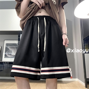 XZ616 夏季薄款休闲白搭冰丝五分裤短裤 TY362 P35控48图片