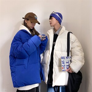 涂层面料绝不跑棉光板棉衣男女棉服纯色面包服棉袄无差价-P36图片