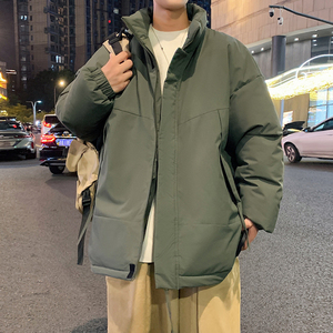 港风外景立领棉衣服男冬新款棉衣外套加厚棉袄羽绒服MY8808-P85图片