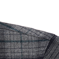 长袖衬衫男2024年秋冬季男士衬衣男格子商务休闲潮牌绅士职业男装，男装衬衫，钱塘6003（原4033）
