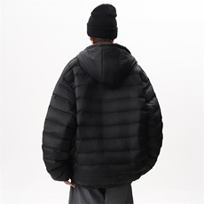 现货大码排骨羽绒服90白鸭绒情侣外套连帽滑雪服225-2-Y215-P198，男装羽绒服，星座225-2
