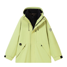 户外连帽男女新款三合一防风防水登山服石墨烯保暖外套H6188-P90，男装棉衣，星座1403A