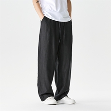 风纯亚麻宽松休闲裤xz815-8627p100，男装休闲裤，星座815（原A203）