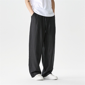 风 纯亚麻  宽松休闲裤 xz815-8627p100图片