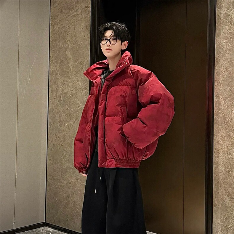 现货[网图]扎染棉服外套设计感小众加厚面包服5D3062-TP60不,男装棉衣,电商A102