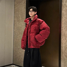 现货[网图]扎染棉服外套设计感小众加厚面包服5D3062-TP60不，男装棉衣，电商A102