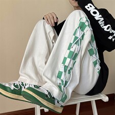 vibe国潮oversize裤子男小众设计感高级原创美式高街ins潮休闲裤，男装休闲裤，电商B221