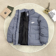 miu系格纹高品质手塞棉加厚棉服外套W1831/特78，男装棉衣，电商B350