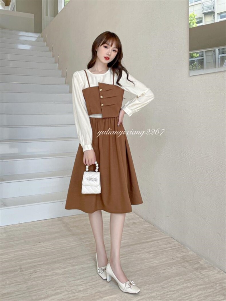 秋季新款连衣裙，女装连衣裙，雨恋依香(1F)