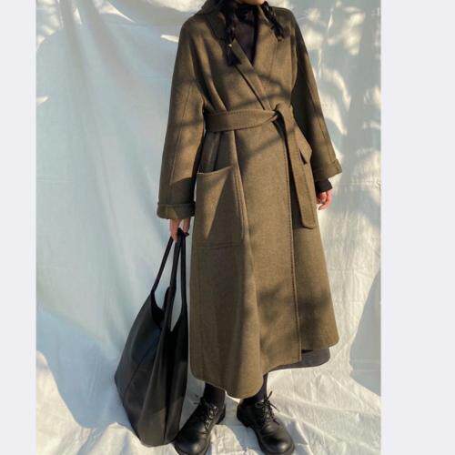 手工混色双面羊绒，女装，吾十有五