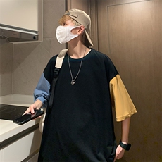 2025夏新款男士宽松短袖t恤T243P35，男装T恤，星座1108