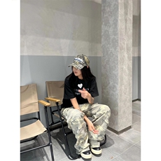 【网图】B221美式高品质多口袋休闲迷彩工装裤子LK24253-特P48，男装工装外套，电商B221