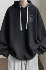连帽卫衣男大码运动服帽衫外套WY2072-P35加绒款-P40，男装卫衣，电商A040
