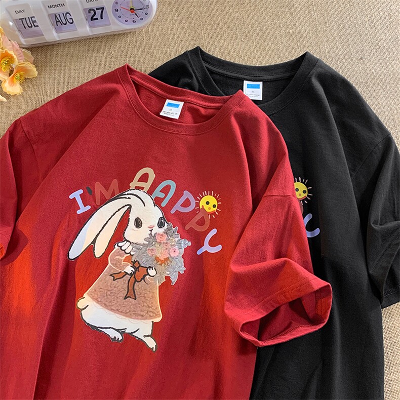 新款夏季圆领短袖街头潮流青春流行宽松印花T恤XZ201-2T793p28,男装T恤,星座201-2