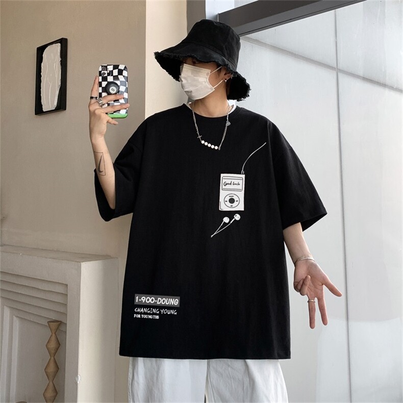 230g重磅纯棉!夏季短袖t恤男半袖男DSA028-MDT21L125-P25,男装T恤,电商A028