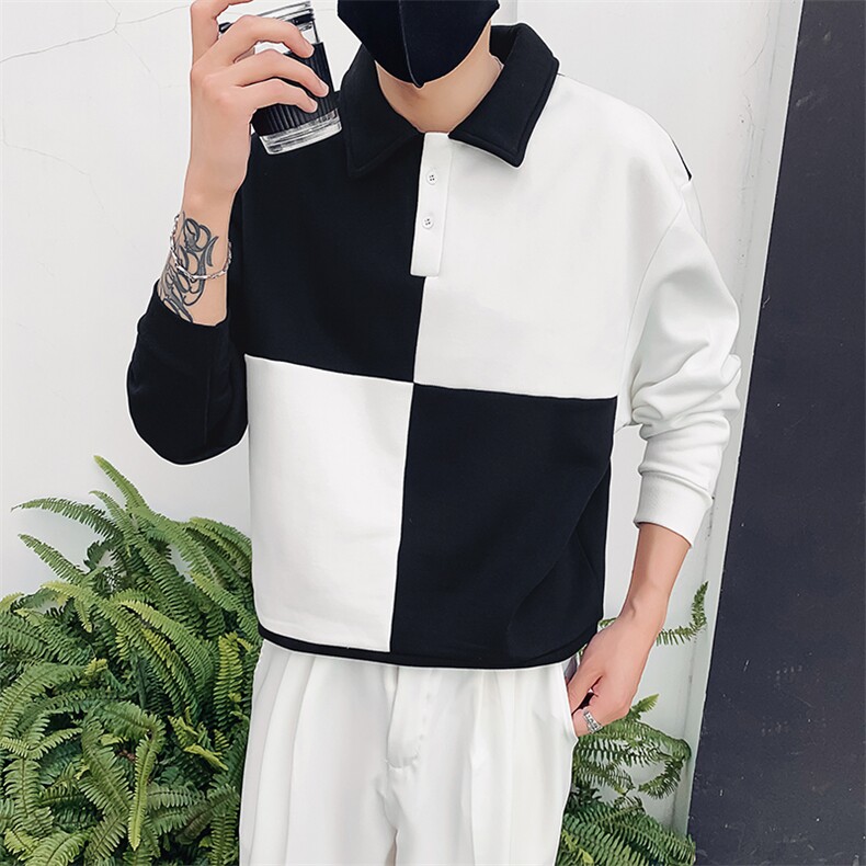 绿色2023秋装社会小伙修身圆领卫衣男潮WY06-P78控价108,男装卫衣,电商A108