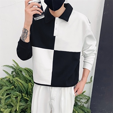 绿色2023秋装社会小伙修身圆领卫衣男潮WY06-P78控价108，男装卫衣，电商A108