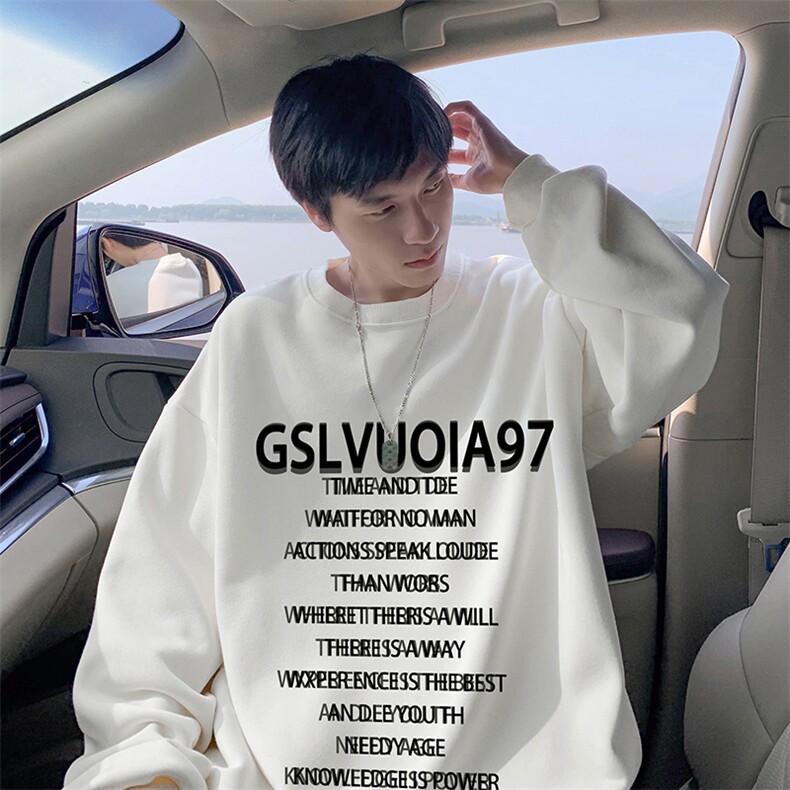 抖音得物供货可提供视频2024秋冬新款重磅美式卫衣DY5708,男装卫衣,电商A486