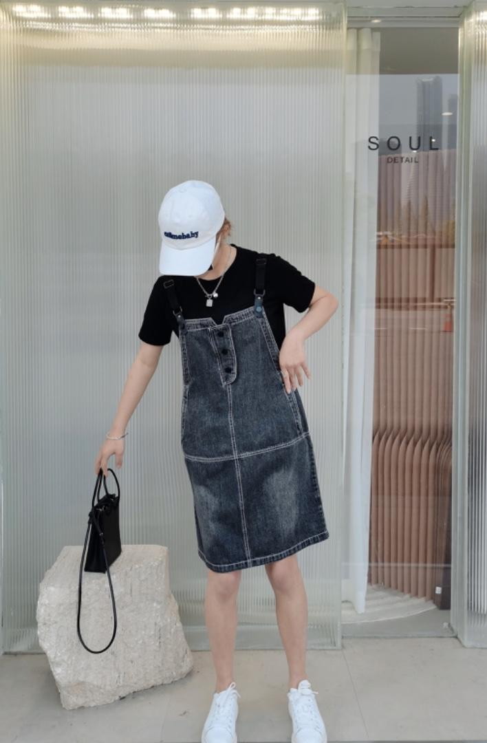 【现货】夏装两色两件套背带裙,女装其它,衣生缘