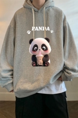 连帽卫衣男大码胖子帽衫大号运动服WY2417-P35，男装卫衣，电商A040