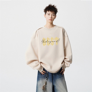 得物供货、重磅420克现货 圆领卫衣宽松HD019-1-WY2506LL-P35图片