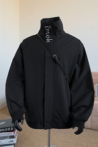 JK5006/P65春装新款个性刺绣立领飞行员夹克男潮流上衣外套图片