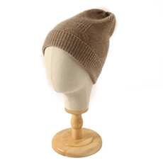 时尚保暖儿童羊毛帽高弹贴合菱形提花设计冬季必备，帽子，唯若美羊绒