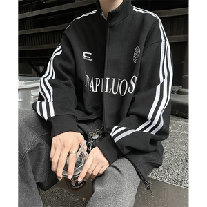 F548 P 55秋装男装休闲卫衣时尚宽松外套运动男装图片