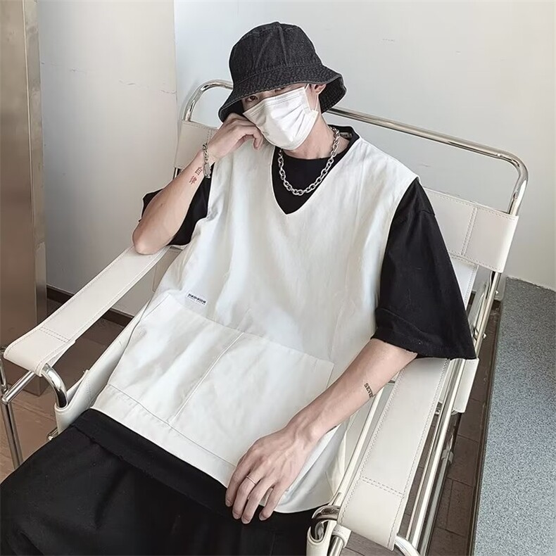 马甲潮流时尚文艺青春流行新款V领日系S302P32,男装背心/马甲,星座1116-2