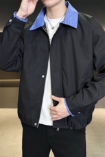 2026春款老钱风高品质纯棉猎装男夹克DSA157B-J2650-特P70，男装夹克，电商A157B