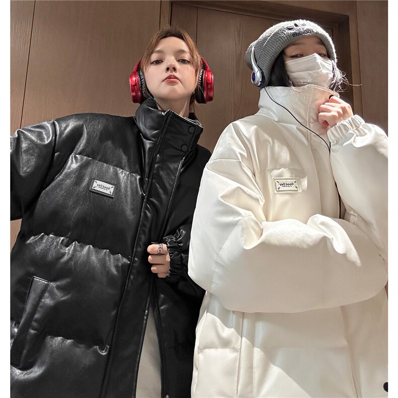 中性2026冬装港风皮棉衣冬季宽松棉服袄情侣加厚外套男S271-P128,男装棉衣,电商A233-1