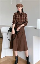 现货供应，秋装连衣裙！订单?，女装连衣裙，友一有二