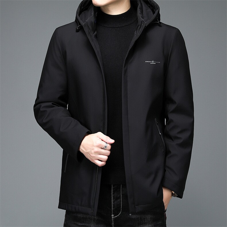 21中年男士商务休闲羽绒服鸭绒羽绒服潮流外套男装JHL11838-P295,男装羽绒服,电商B212（原钱塘6029）