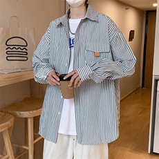 长袖修身工装衬衫C0010P35，男装衬衫，星座1116-2