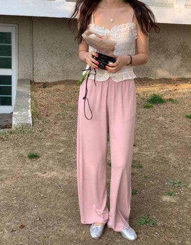 推荐一款拖地长裤面料舒适柔软上身冰冰凉凉炎炎夏日哦，其它，SPARKS OF FIRE