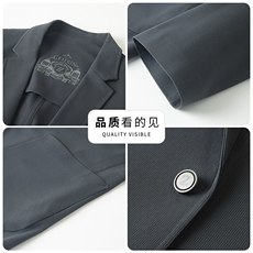 主推新款春夏男士高品质无痕压胶西服中青年轻薄休闲时尚西装外套，男装西服，钱塘723