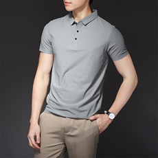 夏季冰丝无痕POLO衫男士高端百搭商务翻领T恤上衣PL1199-P38，男装Polo衫，电商B306