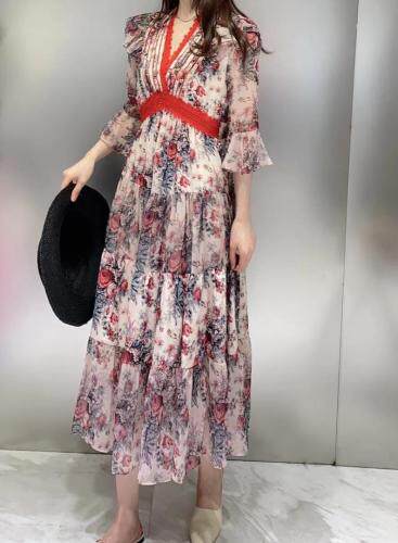 夏季新款连衣裙，女装连衣裙，诗羽格格