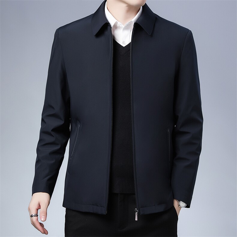 DW-f05冬季男士羽绒服可拆卸内胆外套男装翻领修身白鸭绒P248,男装羽绒服,电商B360