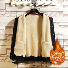 2025冬季加绒加厚大码宽松棒球服卫衣外套男XZ102A-4-340-P65，女装短外套，星座211-2