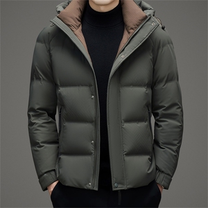 DAJ6098钱塘2020-2时尚新款简约冬季厚款休闲中年男士羽绒服P255图片