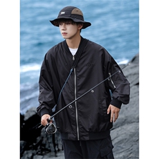 纯色刺绣夹克防水棒球服外套X1213-DY148-P75，男装夹克，星座1213