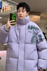 ！2023冬季新款立领棉衣男士潮流加厚棉服学生外套MY126P70，男装棉衣，电商B220