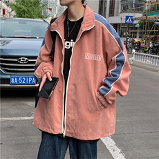韩版夹克潮流宽松百搭休闲上衣外套立领ins网红潮牌男W1074-P58，男装夹克，星座512-2