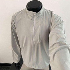 春夏款高品质冰感速干防晒服男女休闲户外运动外套透气机能风夹克，男装防晒衣，电商A486-1