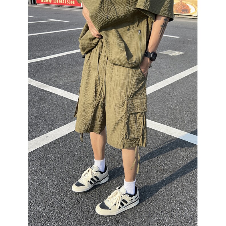 量大优供视频夏款工装短裤男CP72-特p25,男装牛仔裤,电商B371